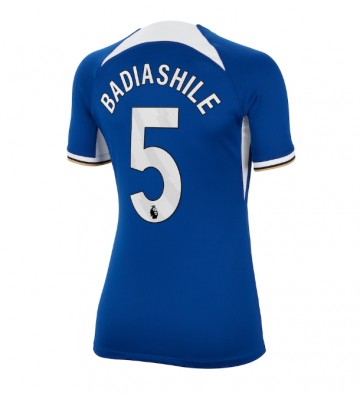 Chelsea Benoit Badiashile #5 Koszulka Podstawowych Kobiety 2023-24 Krótki Rękaw